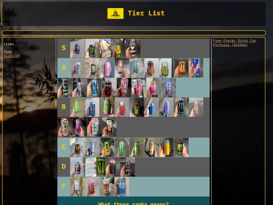 tierlist screenshot