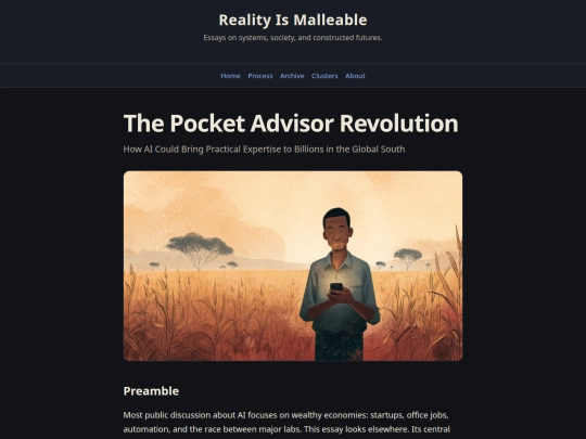 Essays/pocket-advisor screenshot
