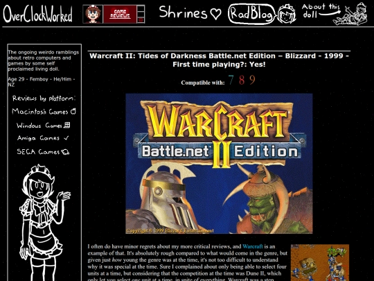 macos/warcraftii screenshot
