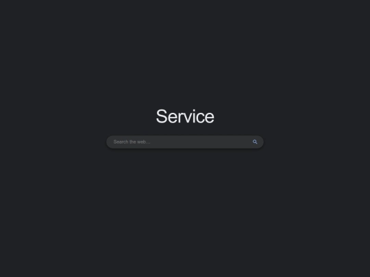 Service screenshot