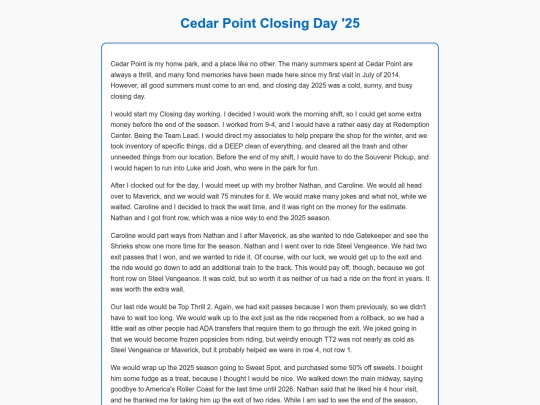 Parks/CParks/CePoClosing25 screenshot