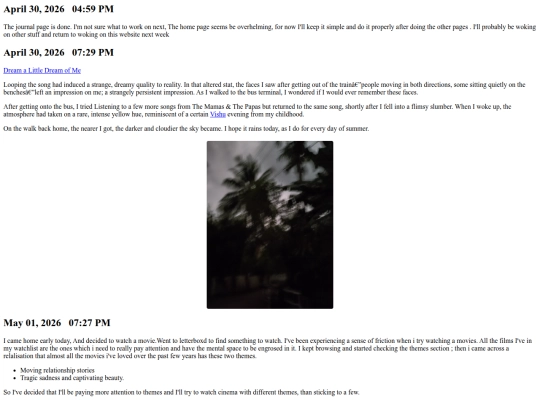 entries screenshot