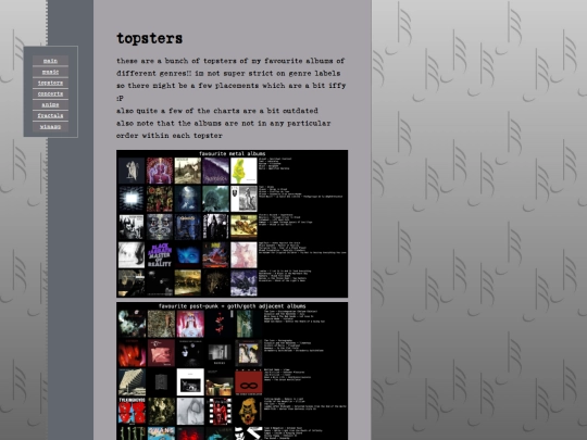 topsters screenshot