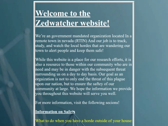 index screenshot