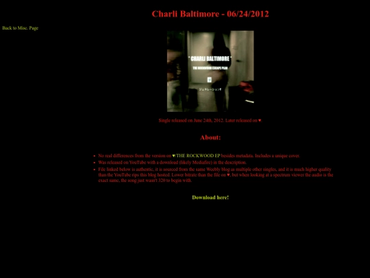 charlibaltimore screenshot