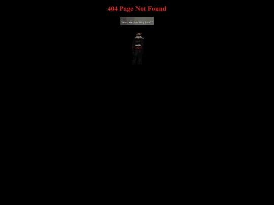 not_found screenshot