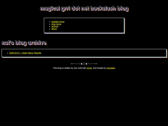 blog-built/archive screenshot