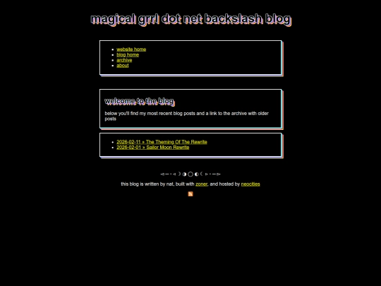 blog screenshot