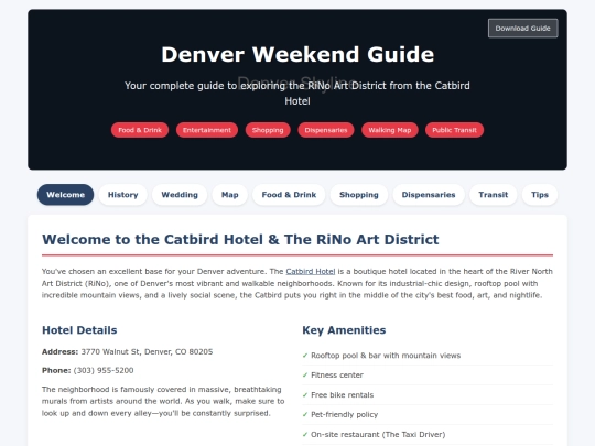 Denver-Guide screenshot