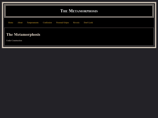 Metamorphosis screenshot