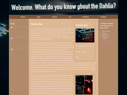Bar screenshot