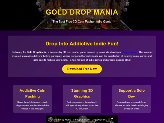 GoldDropMania/GoldDropGame screenshot