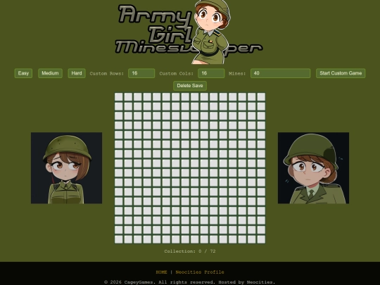 WebGames/MineSweeper/MineSweeper screenshot
