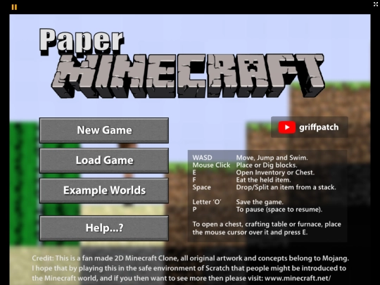Paper Minecraft v11 screenshot