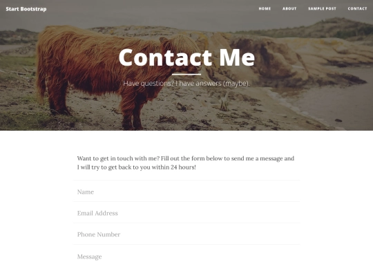 contact screenshot