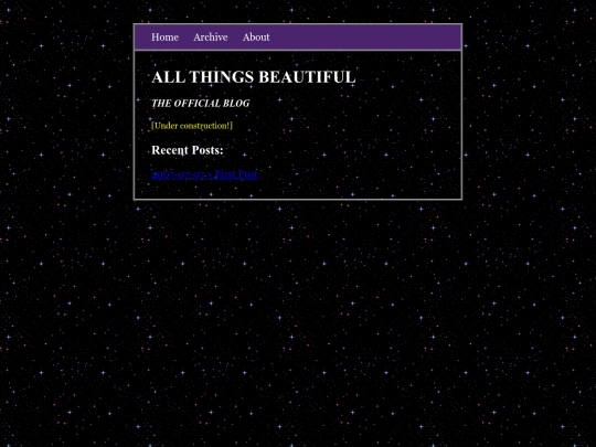 blog screenshot