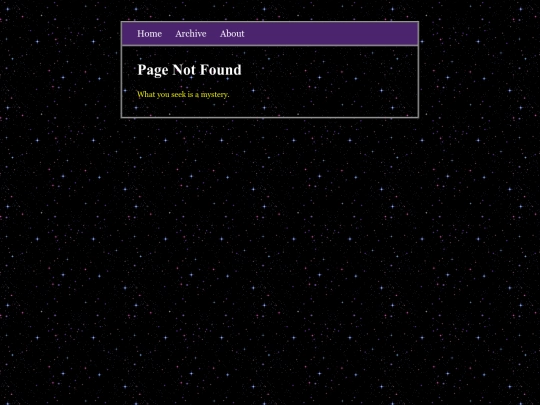 not_found screenshot
