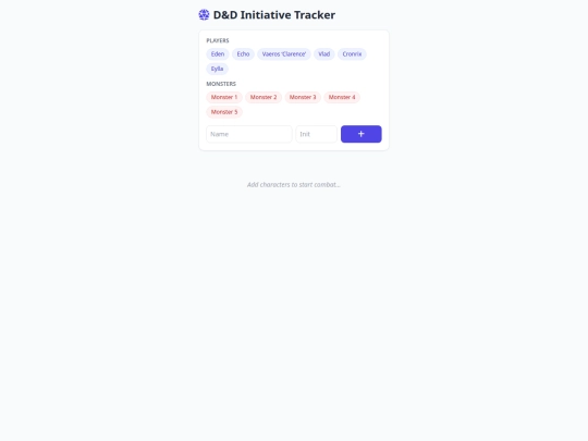 d_d_initiative_tracker screenshot