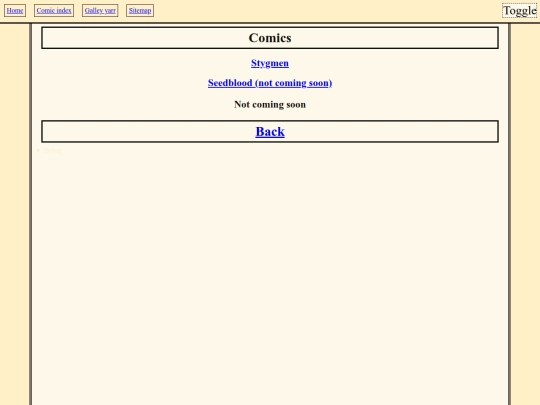 comics/comidex screenshot