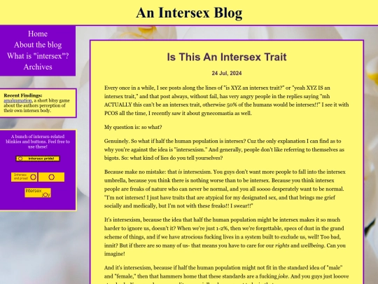 posts/2024-07-24-Is-This-An-Intersex-Trait screenshot