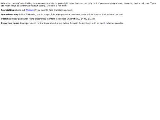 tech/contribute screenshot