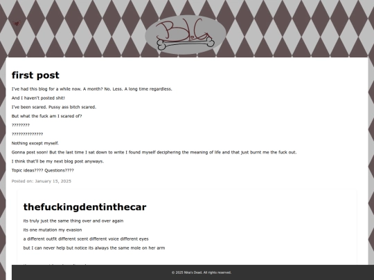 blog screenshot