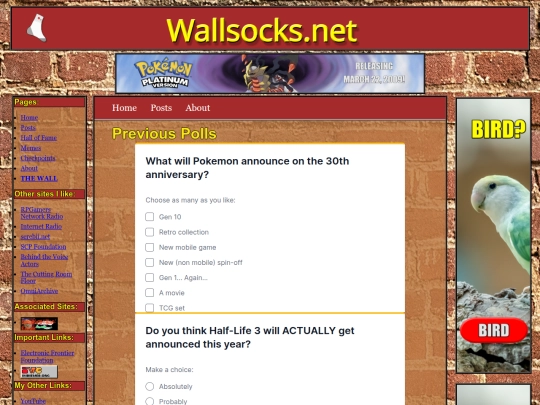 polls screenshot