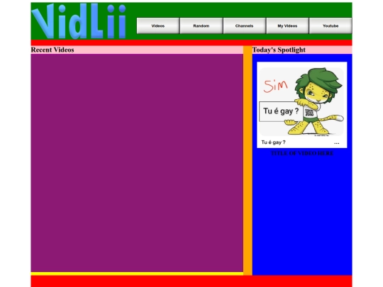 videos screenshot