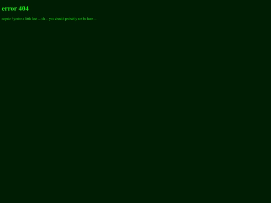 not_found screenshot