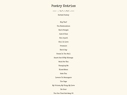 poetryentries screenshot