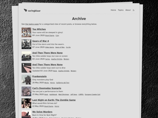 posts screenshot