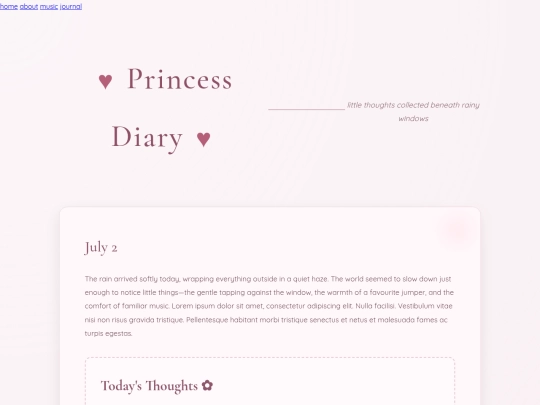 journal screenshot