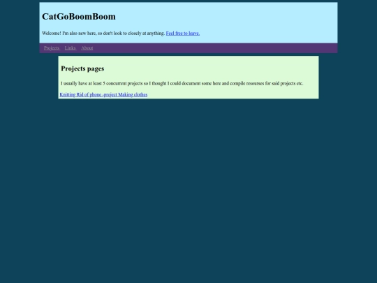 projects screenshot
