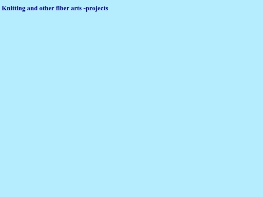 projects/knitting screenshot