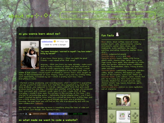pages/about screenshot