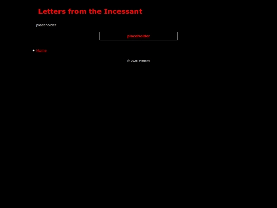 letters screenshot