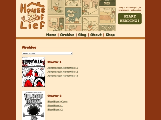 archive screenshot