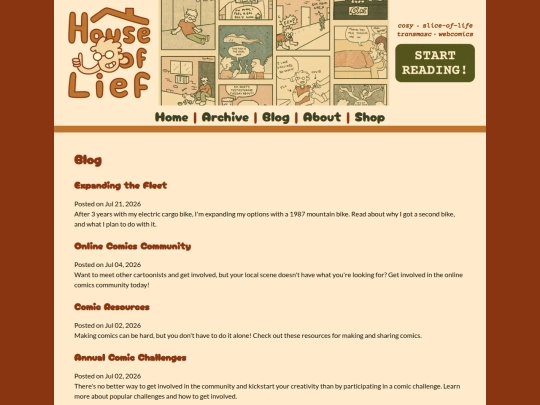 blog screenshot