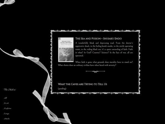 library/readings screenshot