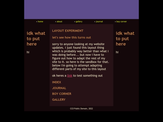 experiment screenshot