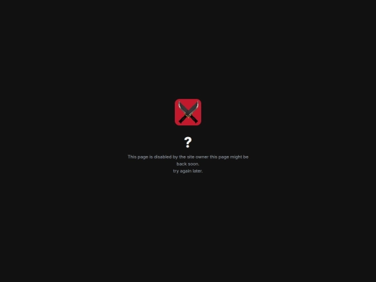 Pages/disabled screenshot