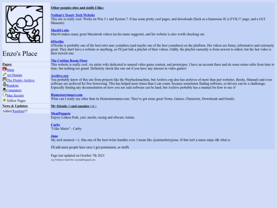 coolsites screenshot