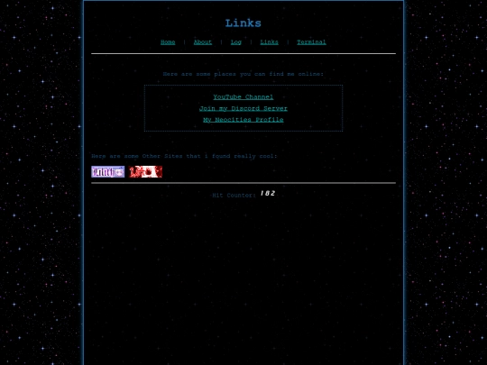 links screenshot