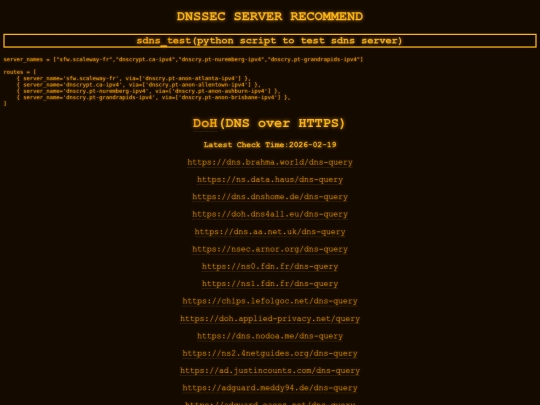 DoH screenshot