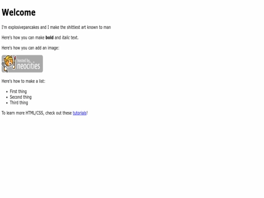 index screenshot