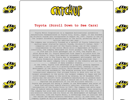 toyota screenshot