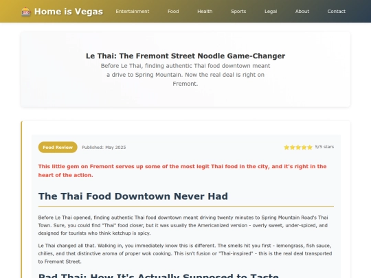 food/le-thai-review screenshot
