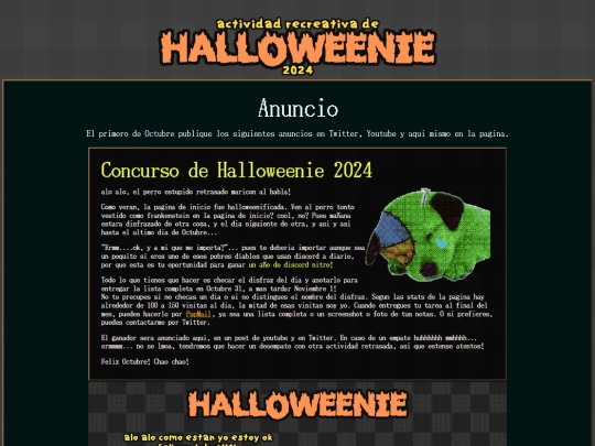 ddc/halloweenie2024 screenshot