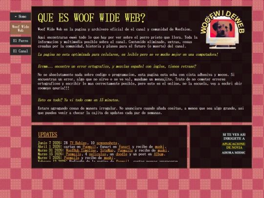 info screenshot