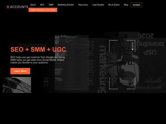 authorac/social-media-marketing screenshot